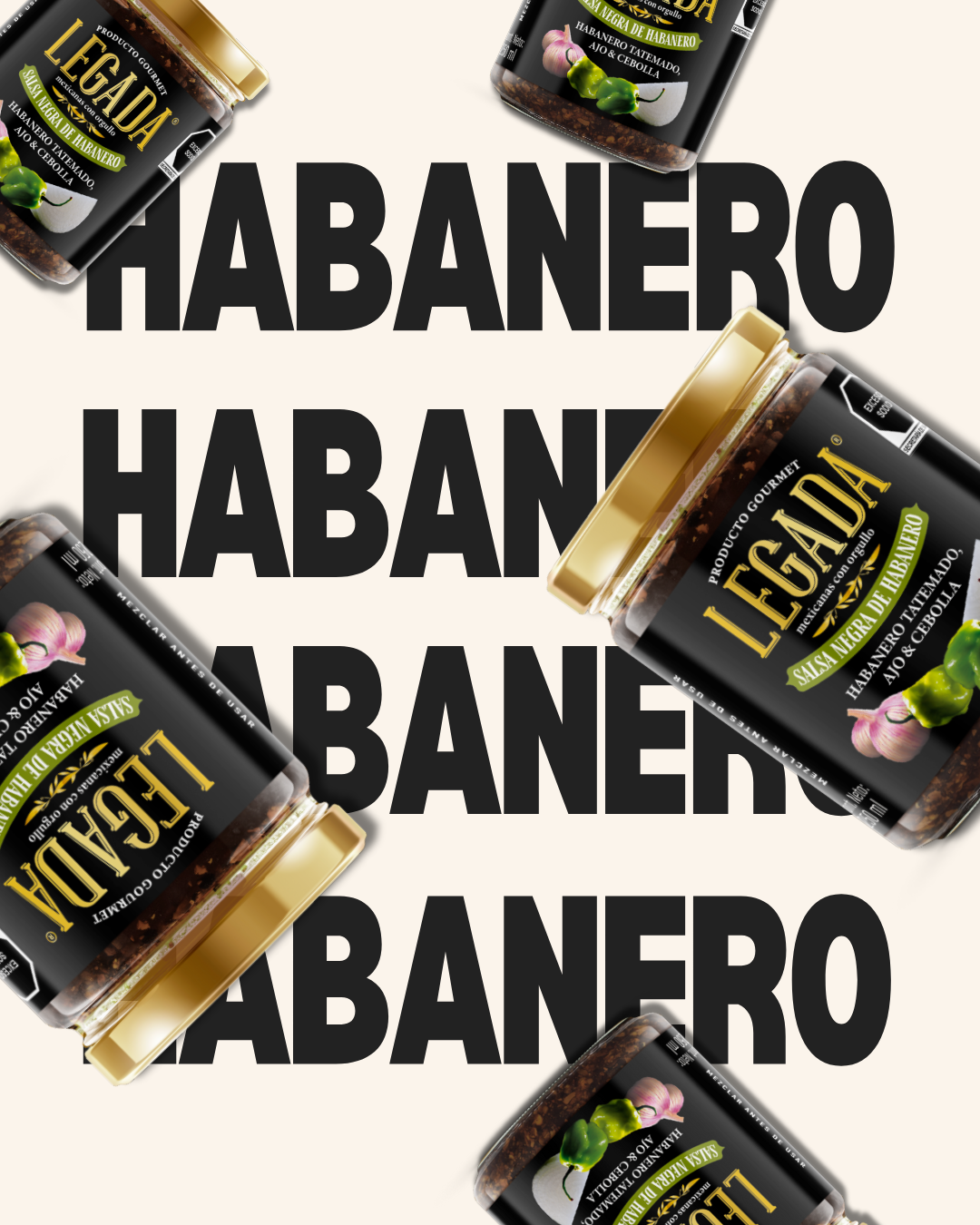 Salsa Negra de Habanero - Sabor Exquisito y Puro